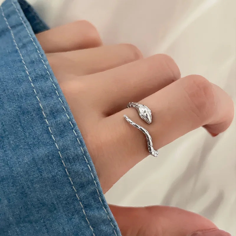 925 Sterling Silber Schlangenring