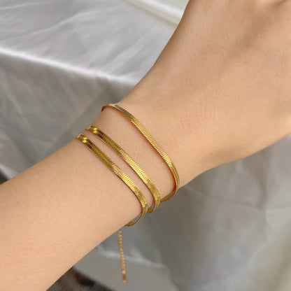 18 Karat vergoldete Choker-Halskette in verschiedenen Größen
