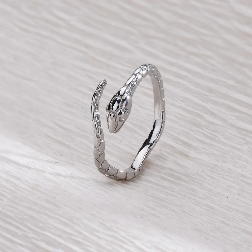 925 Sterling Silber Schlangenring