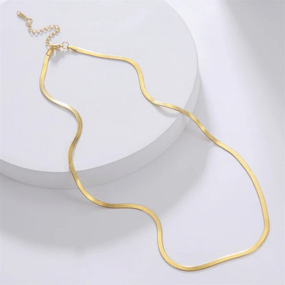 18 Karat vergoldete Choker-Halskette in verschiedenen Größen